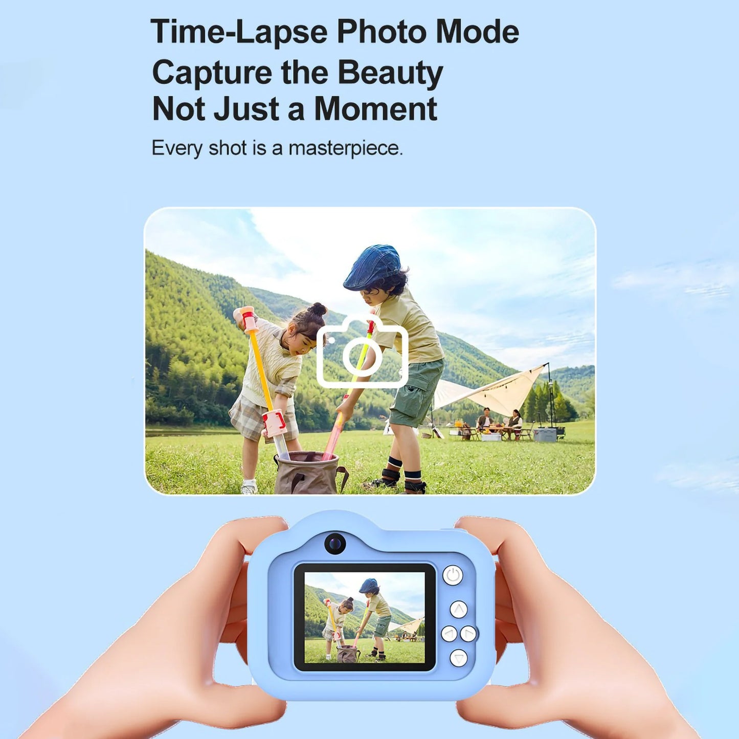 Tiger HD Rechargeable Tiger Digital Camera for Kids