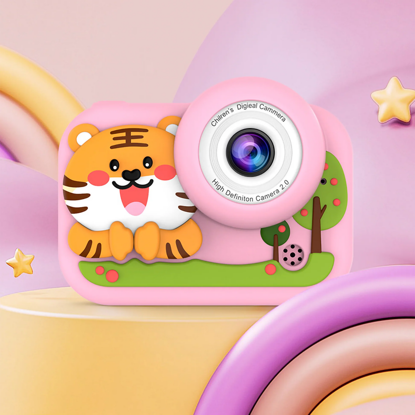 Tiger HD Rechargeable Tiger Digital Camera for Kids