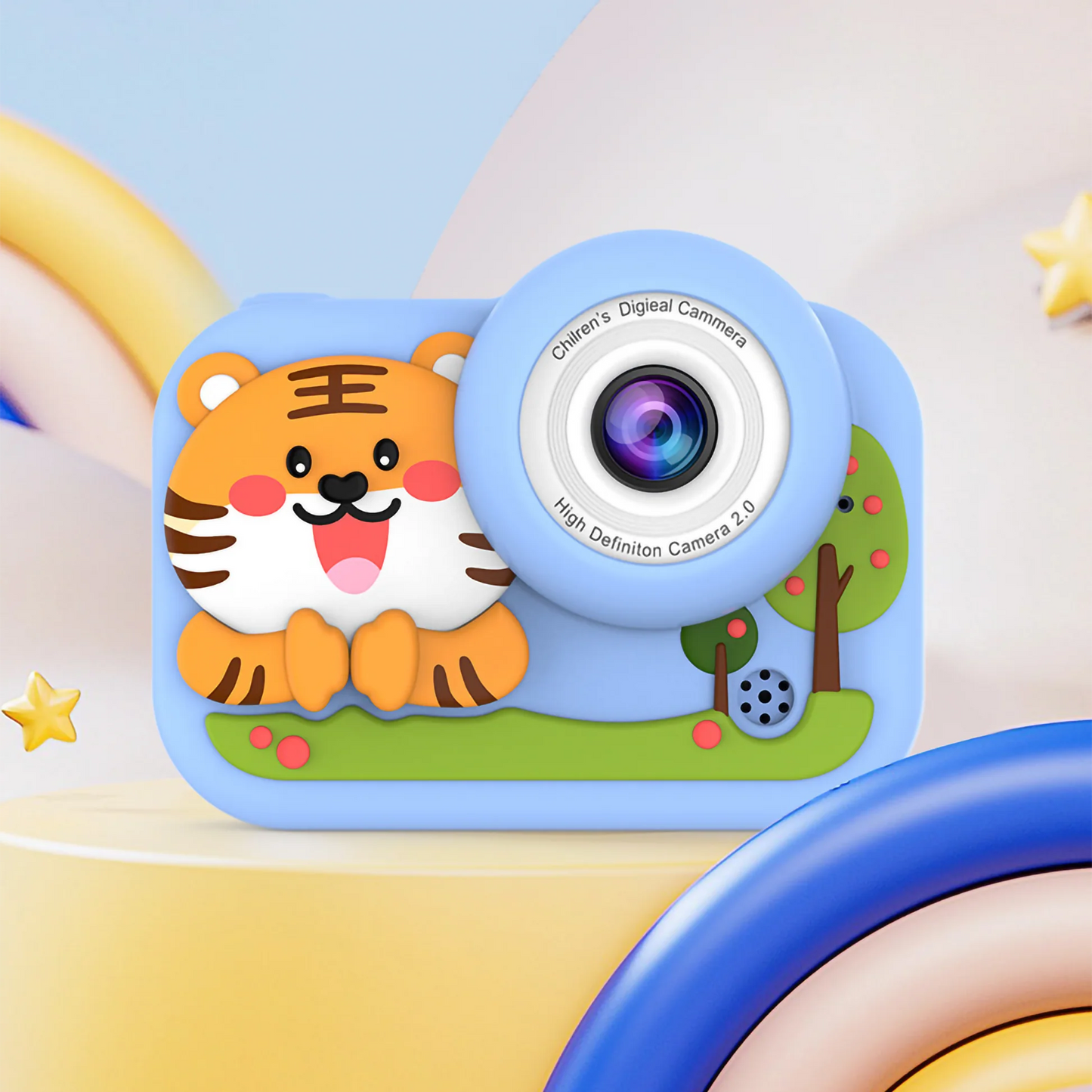 Tiger HD Rechargeable Tiger Digital Camera for Kids